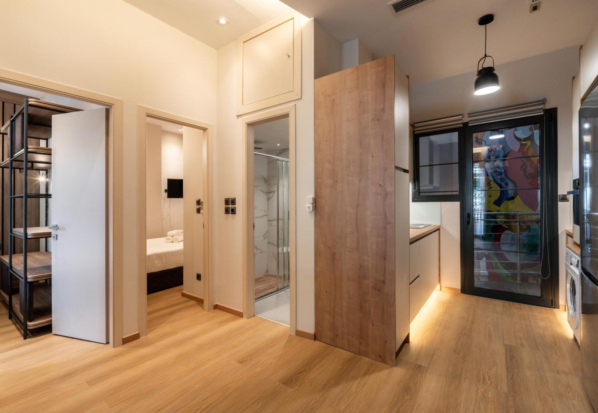 Luxury Bauhaus Athens Apartment Bagian luar foto