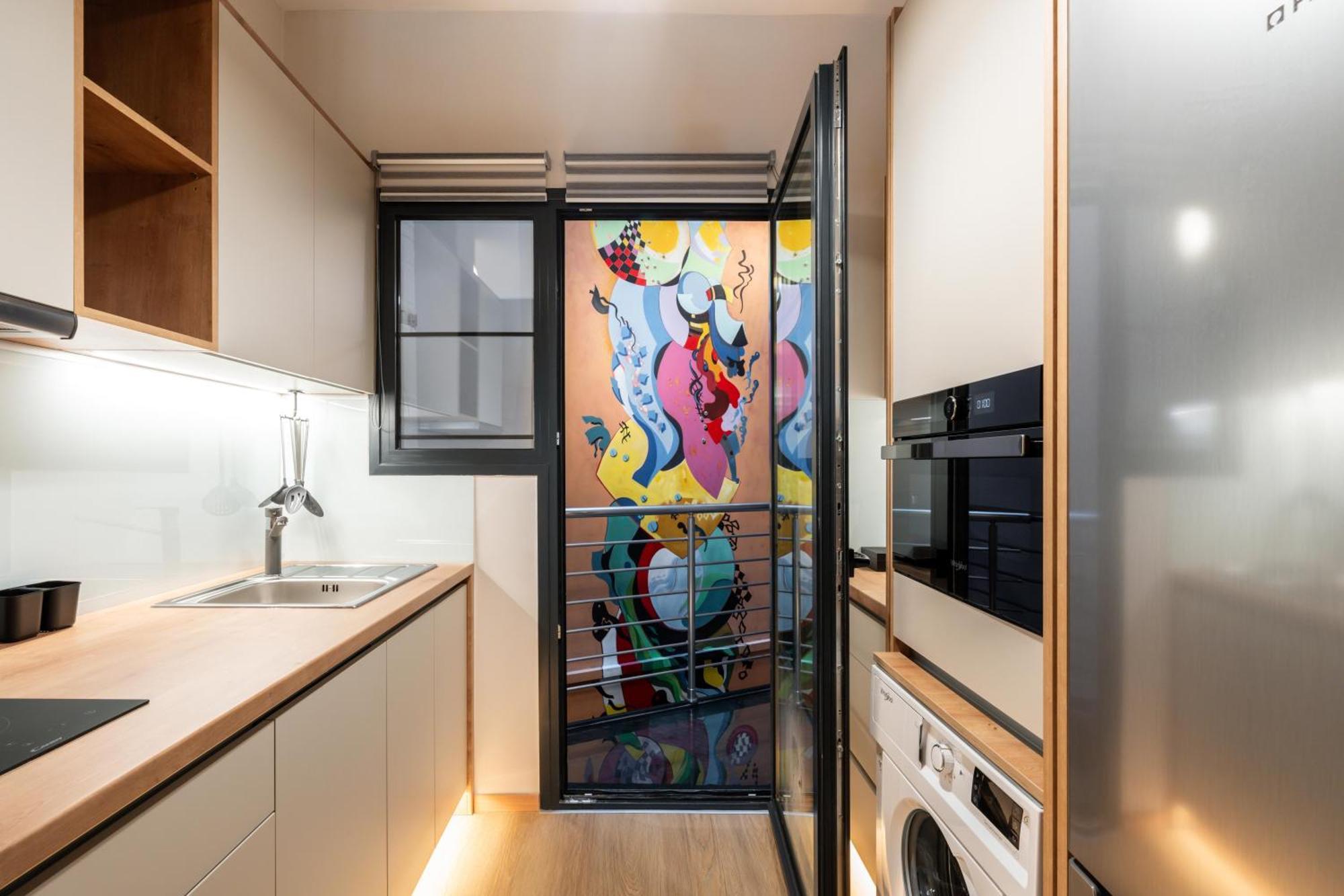 Luxury Bauhaus Athens Apartment Bagian luar foto